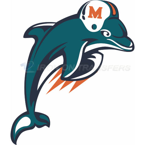 Miami Dolphins Iron-on Stickers (Heat Transfers)NO.580